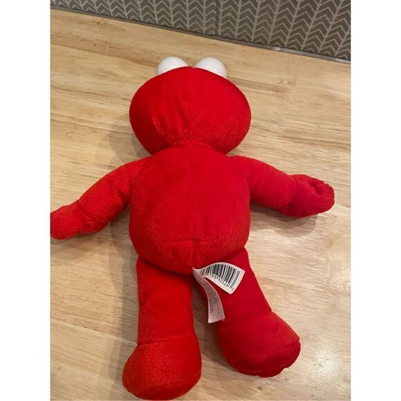 Elmo from Sesame Street red puppet 10 inch plush toy - Picture 5 of 9